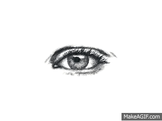 Tired Eye Blink Animation on Make a GIF