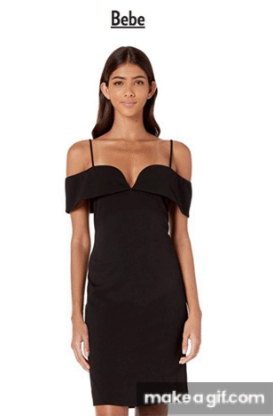 bodycon dress gif  Beautiful woman posing in Bodycon Dress 3D Print Model 3D File for  Cults