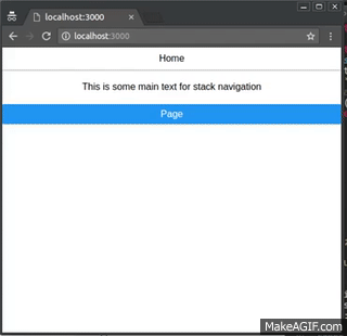 react-navigation-web stack on Make a GIF