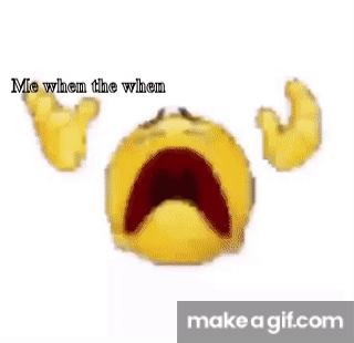 emoji scream to dust meme 360P 1 on Make a GIF