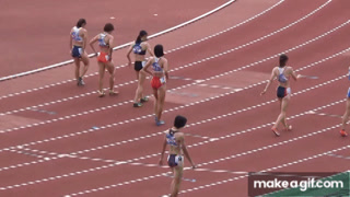 日本インカレ 2023.9.17 女子200m準決勝1〜3組