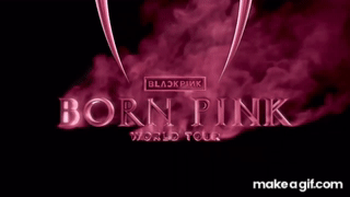 born pink visualizer really + ice cream+ typa girl+ don't know what to ...