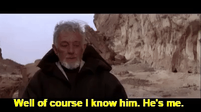 Ben Kenobi Appears - A New Hope [1080p HD] on Make a GIF