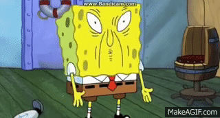 Spongebob funny face on Make a GIF