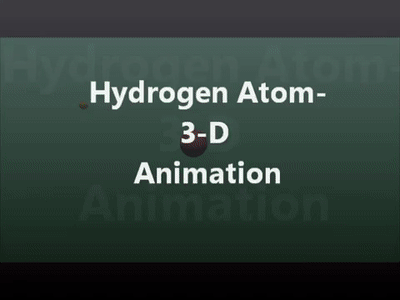 hydrogen atom gif