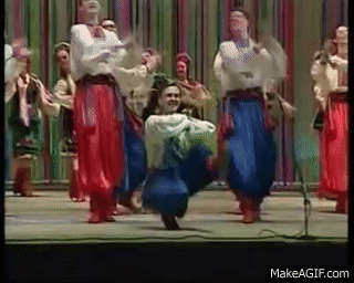 Virsky - Hopak / Вірський - Гопак (ukrainian dance) on Make a GIF