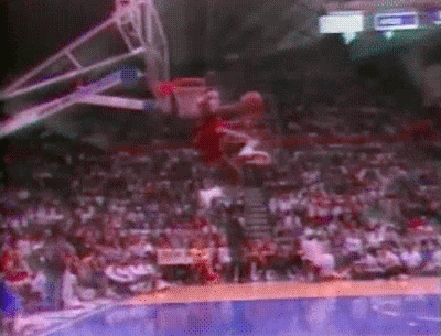 Michael Jordan 1987 Slam Dunk Contest 