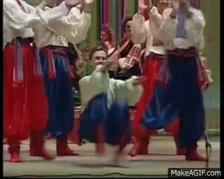 Virsky - Hopak / ³ -  (ukrainian dance) on Make a GIF