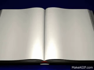 Book Turning Pages on Make a GIF 