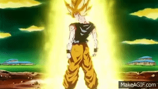 Super Saiyan 1 Goku GIFs