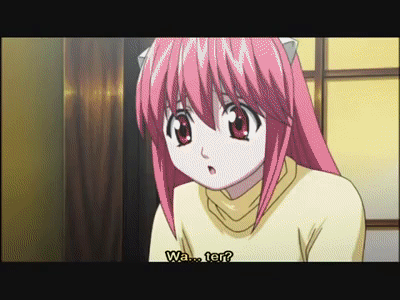 Download A scene from the anime, Elfen Lied.
