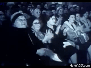 Old Ladies Clapping on Make a GIF