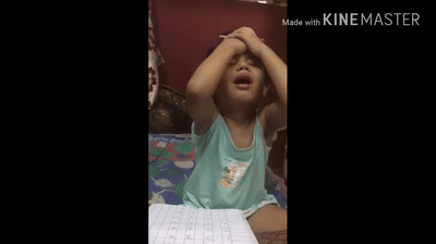 Funny Indian Child Crying While Studying l Cute Indian Kid Must Watch Very  Funny.भारतीय फन्नी बच्चा on Make a GIF