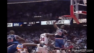 8: (1994) Ewing's Game 7 Dunk