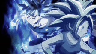 ULTRA INSTINCT GOKU VS LSSJ2 KEFLA [1080p] [60FPS] on Make a GIF