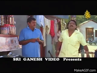 Komal comedy - Kannada comedy Scenes - jaggesh comedy on Make a GIF