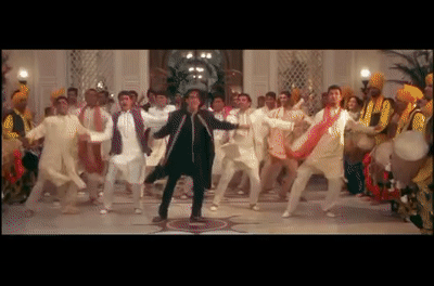 Indian Dance from Movie--Bride and Prejudice--斗气爱上你on Make a GIF