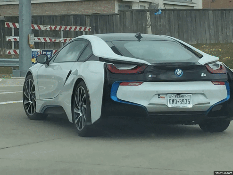 BMW I8 on Make a GIF