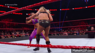Charlotte Flair Wedgie Enf on Make a GIF