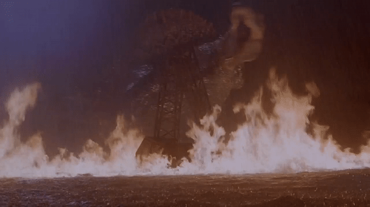 Spinosaurus Sneak Attack | Jurassic Park 3 | All Action on Make a GIF