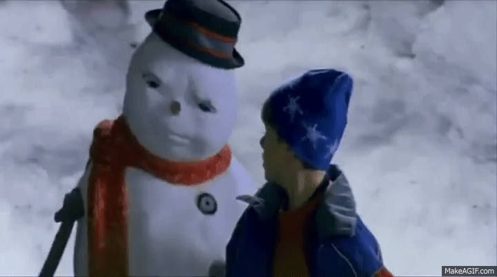 jack frost snowman gif