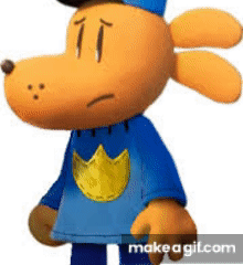 Dog man Jumpscare on Make a GIF