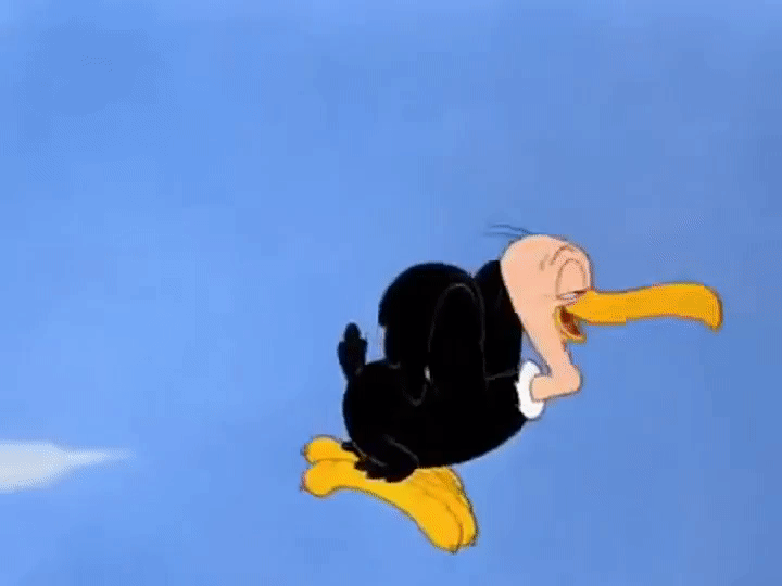 Looney Tunes- no no nope beaky buzzard on Make a GIF.