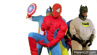 Spiderman bailando el coco no on Make a GIF