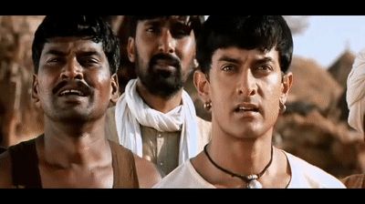 Ghanan Ghanan - Lagaan | Aamir Khan | A.R. Rahman on Make a GIF
