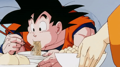 Featured image of post Goku Eating Ramen Gif You can choose the most popular free eating ramen gifs to your phone or computer