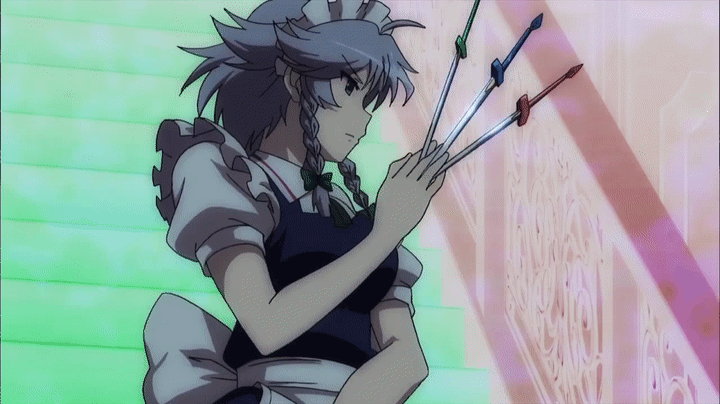 I made a gif of Ryuuko's shrinking Scissor Blade! : r/anime