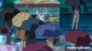 Aesthetic Rain Anime, Anime Rainy City HD wallpaper | Pxfuel