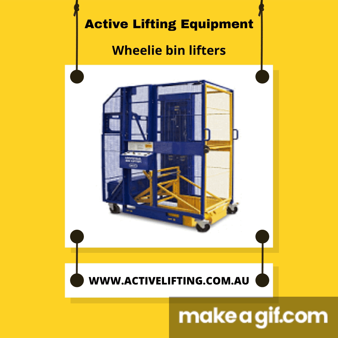 Wheelie bin lifters on Make a GIF