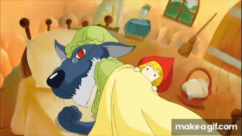 Little Red Riding Hood - Bedtime Story (BedtimeStory.TV) on Make a GIF