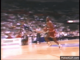 Download Michael Jordan Iconic Dunk Wallpaper