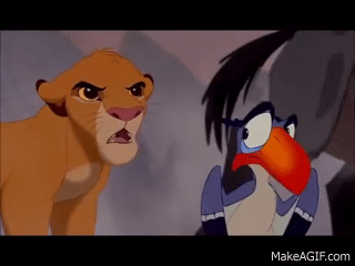 The Lion King - The Elephant Graveyard on Make a GIF