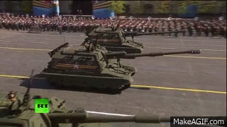 Resultado de imagem para moscow victory parade gif