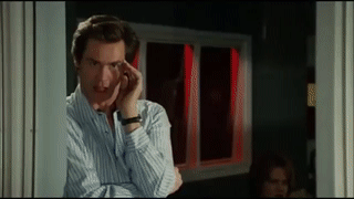 Bruce Almighty Funny Scene - Bruce controlling Evan on Make a GIF