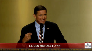 Lock Her Up Lt Gen Michael Flynn Calls On Crooked Hillary To Drop Out On Make A Gif