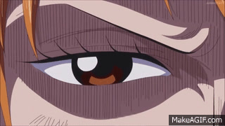 One Piece Episode 6 Nami Angry At Sanji For Fight Against Luffy On Make A Gif