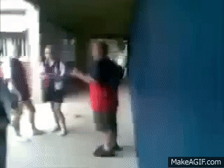 Bully Gets Slammed By Fat Kid on Make a GIF