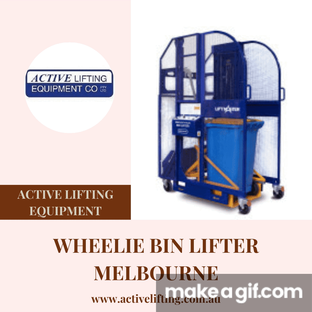 Wheelie bin lifter Melbourne on Make a GIF