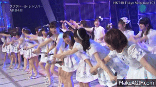 Full Hd 60fps Akb48 ラブラドール レトリバー フルバージョン歌詞付 14 05 26 Labrador Retriever On Make A Gif