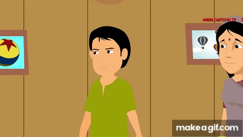 অলস ছেলে | Lazy Son | Moral Story For Kids In Bangla | Bangla Cartoon | Maha  Cartoon TV XD Bangla on Make a GIF