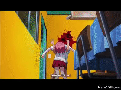 Escenas Épicas del Anime Gore Parte #2 on Make a GIF