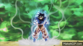 Ultra Instinct Goku Powers Up Oozaru Scream Dragon Ball Super Episode 116 On Make A Gif