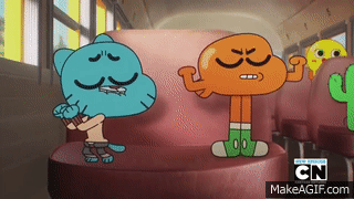 The Amazing World of Gumball : The Bros on Make a GIF