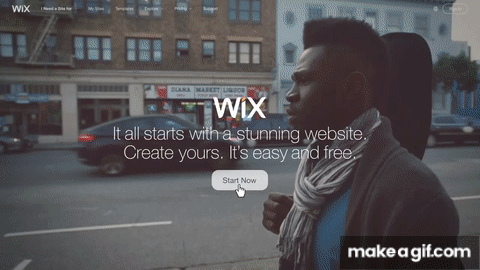 Create special animated gifs for WIX websites