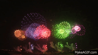 長岡花火大会2012年2日間の総集編 Fireworks The Most Beautiful In The Japan On Make A Gif