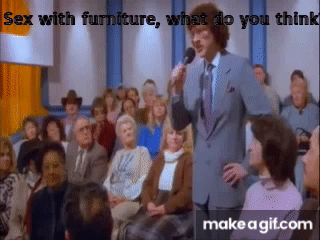 UHF - Town Talk With George on Make a GIF